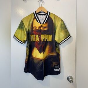 Mona Lisa Trappin Button Shirt